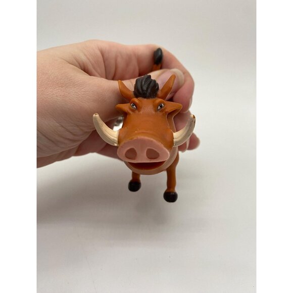 Disney The Lion King Pumbaa Figurine: Collectible Toy Character for Kids - Picture 5 of 7